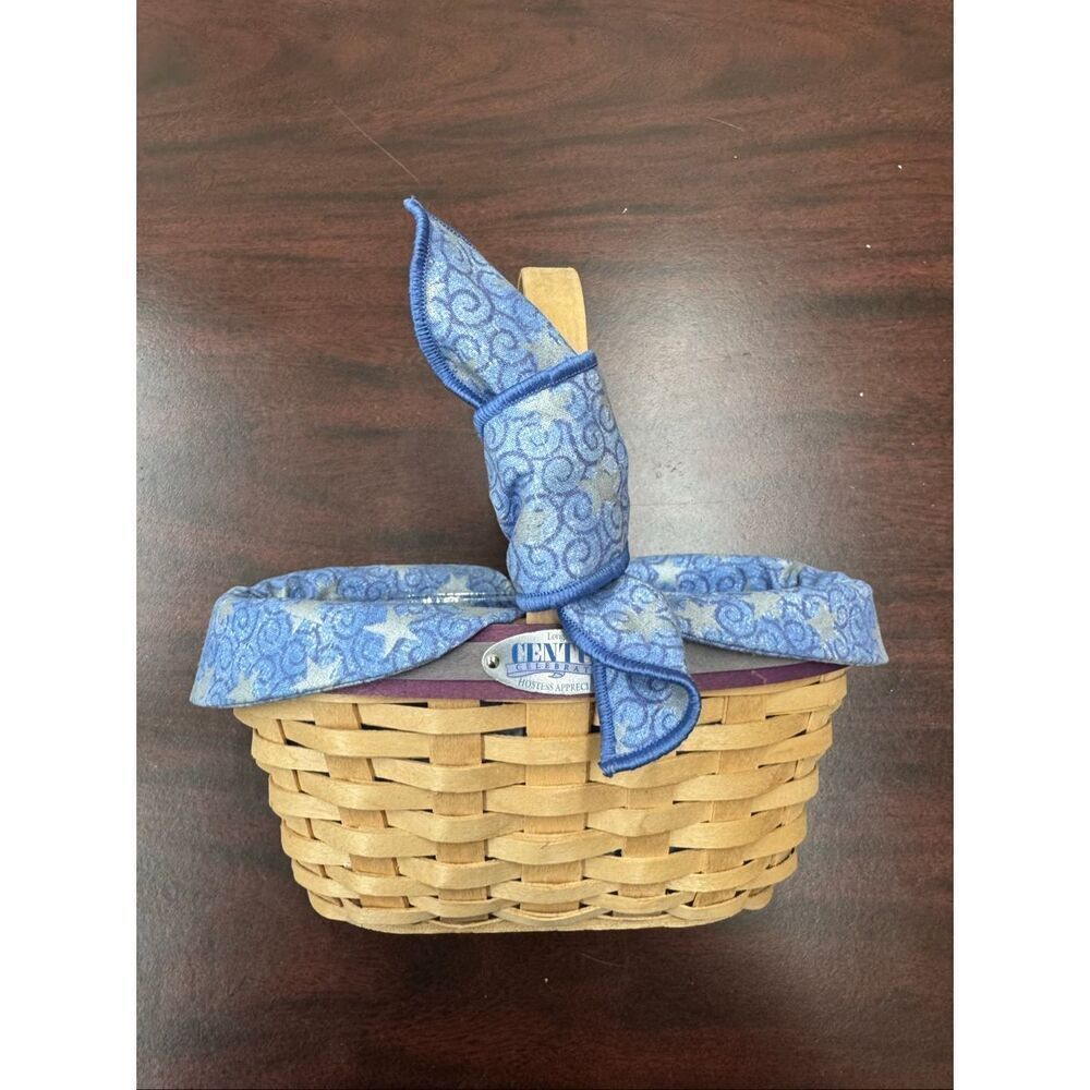 New Longaberger 2000 Century Celebration Hostess Appreciation Basket with Liner